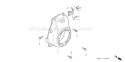 Page H Diagram and Parts List for GX100 Type VA2 Honda Engine