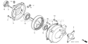 Page Q Diagram and Parts List for GX110 Type HX Honda Engine