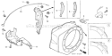 Part Location Diagram of 11347-371-300 Honda Grommet- Adjusting Cover