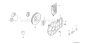 Page P Diagram and Parts List for GX120K1 Type AR Honda Engine