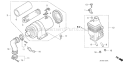 Part Location Diagram of 17210-ZK7-V01 Honda Element- Air Cleaner
