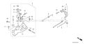 Part Location Diagram of 16570-ZK7-S50 Honda Lever- Control
