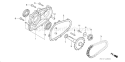 Page Q Diagram and Parts List for GX120K1 Type LJD2 Honda Engine