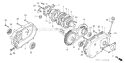 Part Location Diagram of 22531-887-620 Honda Holder- Clutch Weight