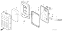 Part Location Diagram of 17211-ZB2-000 Honda Element- Air Cleaner