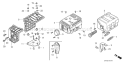 Page S Diagram and Parts List for GX120K1 Type H1 - VIN# GC01-4300001 Honda Engine