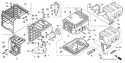 Page N Diagram and Parts List for GX120K1 Type WKT2 Honda Engine