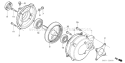 Page R Diagram and Parts List for GX120U1 Type HTF2 - VIN# GCAHK-1000001 Honda Engine