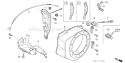 Page I Diagram and Parts List for GX120U1 Type LSJ4 - VIN# GCAHK-1000001 Honda Engine