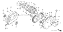 Page R Diagram and Parts List for GX120U1 Type RD4 Honda Engine