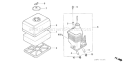 Page A Diagram and Parts List for GX120U1 Type WME4 - VIN# GCAHK-1000001 Honda Engine
