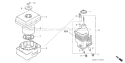 Page A Diagram and Parts List for GX120UT1 Type QME4 Honda Engine