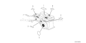 Page M Diagram and Parts List for GX120UT1 Type QXS2 Honda Engine