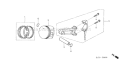 Page N Diagram and Parts List for GX160H1 Type QX Honda Engine