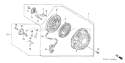 Page O Diagram and Parts List for GX160H1 Type QX Honda Engine