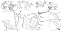 Page I Diagram and Parts List for GX160H1 Type QX Honda Engine