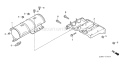 Page O Diagram and Parts List for GX160K1 Type AR Honda Engine