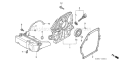 Page F Diagram and Parts List for GX160K1 Type AR Honda Engine
