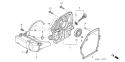 Page F Diagram and Parts List for GX160K1 Type AR Honda Engine