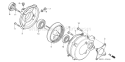 Page R Diagram and Parts List for GX160K1 Type HX2 Honda Engine