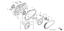 Page R Diagram and Parts List for GX160K1 Type LAX2 Honda Engine