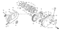 Page Q Diagram and Parts List for GX160K1 Type RHA Honda Engine