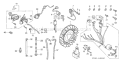 Page D Diagram and Parts List for GX160K1 Type VEN2 Honda Engine
