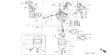 Page C Diagram and Parts List for GX160K1 Type VEN2 Honda Engine
