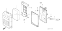 Page A Diagram and Parts List for GX160K1 Type VEN2 Honda Engine