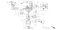 Page C Diagram and Parts List for GX160K1 Type RD Honda Engine