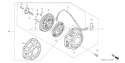 Page S Diagram and Parts List for GX160K1 Type QAX2 Honda Engine