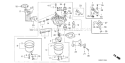 Page C Diagram and Parts List for GX160K1 Type QAX2 Honda Engine