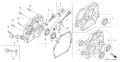 Page F Diagram and Parts List for GX160K1 Type QAX2 Honda Engine