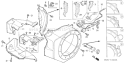 Page J Diagram and Parts List for GX160K1 Type QAX2 Honda Engine
