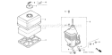 Page A Diagram and Parts List for GX160K1 Type WKT2 Honda Engine