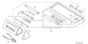 Page Q Diagram and Parts List for GX160K1 Type WKT2 Honda Engine