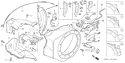 Page J Diagram and Parts List for GX160K1 Type QXE2 - VIN# GC02-8670001-9099999 Honda Engine