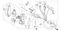 Page E Diagram and Parts List for GX160T1 Type QXE2 - VIN# GCABT-1000001-9999999 Honda Engine