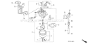 Page C Diagram and Parts List for GX160T1 Type VWW2 - VIN# GCABT-1000001-9999999 Honda Engine