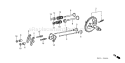 Page B Diagram and Parts List for GX160T1 Type QX2 - VIN# GCABT-1000001-9999999 Honda Engine