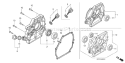 Page E Diagram and Parts List for GX160T1 Type QX2 - VIN# GCABT-1000001-9999999 Honda Engine