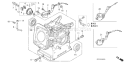Page G Diagram and Parts List for GX160T1 Type QX2 - VIN# GCABT-1000001-9999999 Honda Engine