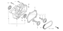 Page T Diagram and Parts List for GX160U1 Type ARC6 Honda Engine