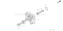 Page P Diagram and Parts List for GX160U1 Type QFE4 - VIN# GCACK-1000001 Honda Engine