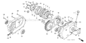 Page Q Diagram and Parts List for GX160U1 Type RHA2 Honda Engine