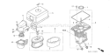 Page A Diagram and Parts List for GX160U1 Type QNT Honda Engine