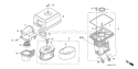Page A Diagram and Parts List for GX160UT1 Type TXC9 - VIN# GCAFT-1000001 Honda Engine