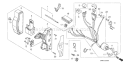 Page E Diagram and Parts List for GX160UT1 Type VXE9 - VIN# GCAFT-1000001 Honda Engine