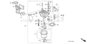 Page C Diagram and Parts List for GX200T Type VGG2 Honda Engine