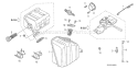 Page N Diagram and Parts List for GX200T Type VPM4 Honda Engine